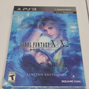 Final Fantasy X X-2 HD Remaster Limited Edition Sony PlayStation 3 PS3 Game Art